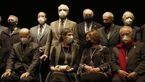  Ingreso de Ana Boulln como membro da Real Academia Galega 