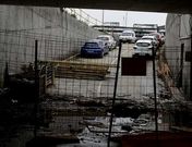 El acceso al t�nel de Mar�a Pita desde Alf�rez Provisional est� lleno de suciedad. 