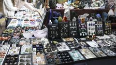 Imagen de archivo de una Feria de Minerales de �rea Central