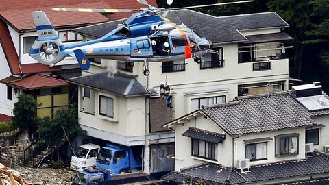 Inundaciones en Jap�n