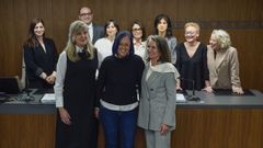 Imagen de archivo de la toma de posesi�n de la junta de gobierno del Colexio da Avogac�a.