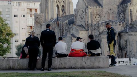 Las mejores imgenes del Rali Comarca do Carballio.La ceremonia de salida y el tramo espectculo abri la carrera carballiesa