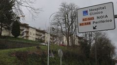 La barriada se encuentra al lado del Hospital Cl�nico y la avenida Mestre Mateo