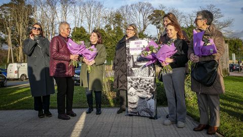Inauguraci�n de la nueva plaza de As Mariscadoras de Noia