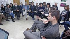 Asamblea de las mareas en Pontevedra