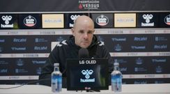 Fredi �lvarez, en la rueda de prensa posterior al Unionistas-Celta Fortuna.