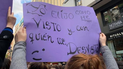 Manifestaci�n del 8M en Oviedo
