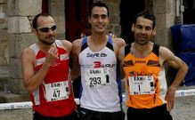 Juan Gude, Juan Pena y Ricardo V�zquez, los tres primeros