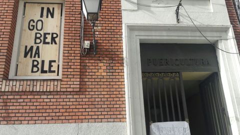 Edificio de La Ingobernable, en Madrid