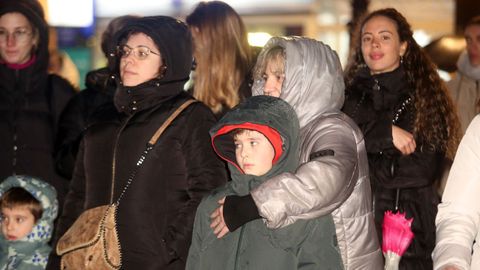 O so�o de Lilith organizou unha concentraci�n polo 8M en Vilagarc�a