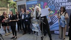 Yosi presenta la Feira do Libro de Ourense