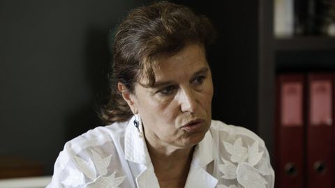 <span lang= gl >Mari�a Gueimunde � alcaldesa de Viveiro desde o pasado mes de marzo</span>