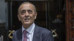 Jos� Vicente Alvari�o, el d�a de su homenaje en el Hostal dos Reis Cat�licos de Santiago