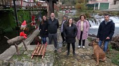 El espritu navideo triunf y los ladrones rectificaron y devolvieron las figuras robadas en la decoracin navidea de A Crocha