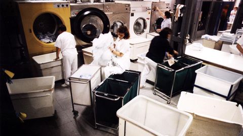 Este era, en 1996, el aspecto de la antigua lavander�a del Arquitecto Marcide. 