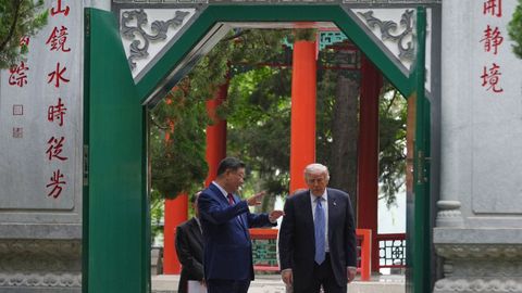 Encuentro de este viernes entre Trump y Xi en Zhongnanhai