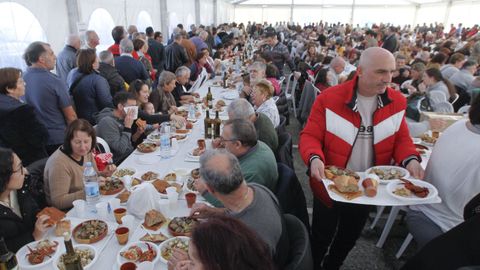 Anteriores ediciones de la Festa do Marisco de O Barqueiro.