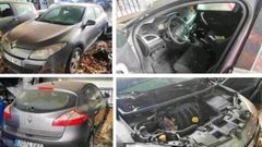 Megane a subasta en Ferrol, que perteneci� a un narco
