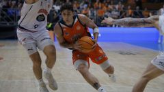 Caio Pacheco, durante el duelo entre el Leyma y el Obradoiro.
