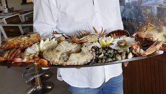 Mariscada por todo lo alto elaborada por un restaurante gallego (foto de archivo).