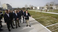 Calvo y Fern�ndez firmaron ayer la cesi�n del aparcamiento