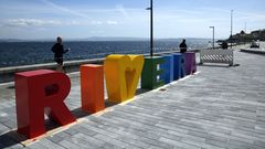 Las nuevas letras de Ribeira ya tienen color