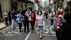 Protesta en A Pobra contra el cierre de la hosteler�a y las restricciones m�ximas