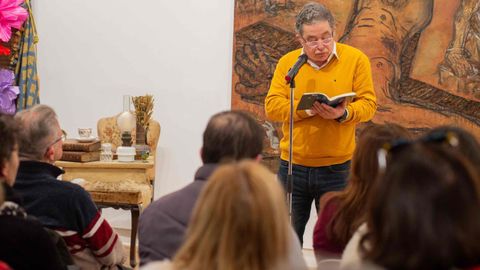 Conmemoraci�n do D�a de Rosal�a na Fundaci�n Manuel Moldes de Pontevedra