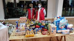 Recogida de alimentos en la foliada 2021