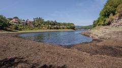El nivel de agua en Eiras es muy bajo