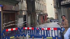 La calle San Nicol�s, cerrada este s�bado.