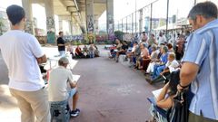 La asamblea vecinal de Mollavao, en Pontevedra, fue este mi�rcoles por la tarde