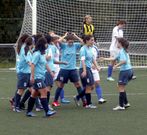 En la imagen de archivo, las boirenses celebrando un gol. 