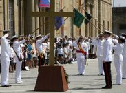 Los actos conmemorativos se celebraron en el Arsenal ferrolano. 