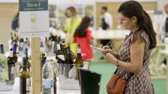 Uno de los momentos del t�nel del vino en el Sal�n Pe�a