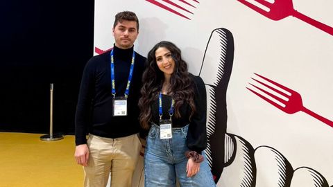 Borja Pi�eiro y Elia Pereira, en Madrid Fusi�n