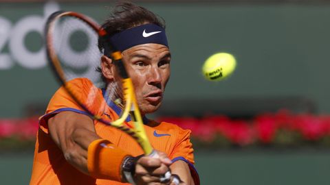 Nadal necesit� asistencia m�dica durante el partido