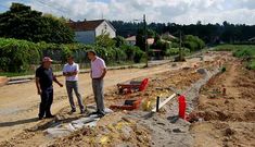 Los concejales Argibay y Moar visitaron las obras de urbanizaci�n, a las que solo les faltan detalles.