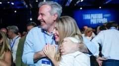 Jorge Azc�n y Mar�a Guardiola, en una imagen de archivo.