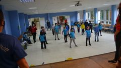 Celebraci�n del D�a da Paz en el CEIP O Foxo, uno de los galardonados