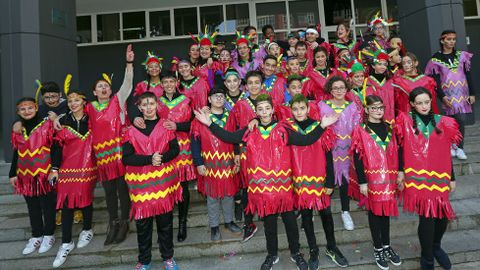 Fiestas de Carnavales en los colegios de Barbanza