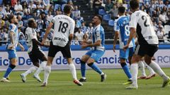 Pablo V�zquez se lamenta de una ocasi�n fallada frente al Burgos