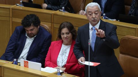 El portavoz del PSdeG, Luis lvarez.