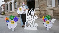 La concejala del PSOE Yoya Blanco, durante una de las campa�as promocionales cuando era responsable de Promoci�n Econ�mica