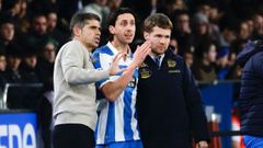 Samuele Mulattieri, con los t�cnicos Antonio Hidalgo (izquierda) e Ignasia Salafranca.