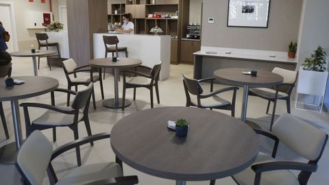 Imagen de una de las residencias de DomusVi, en Pontevedra.