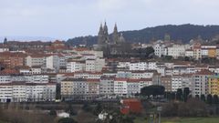 Santiago tiene el tercer parque de viviendas de Galicia con mayor valor total y el segundo por habitante