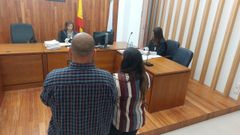 Los progenitores, durante el juicio