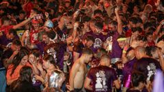 El chupinaso de las fiestas de Rianxo, en la ltima edicin.