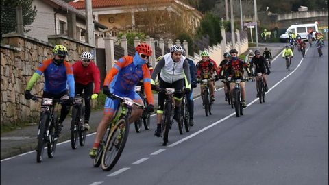 Ruta BTT de Nadal en Ribeira